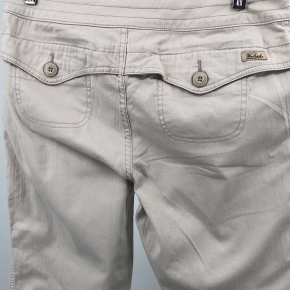 Woolrich Sz 4 Women’s Tan Cropped Pant - Picture 4 of 6